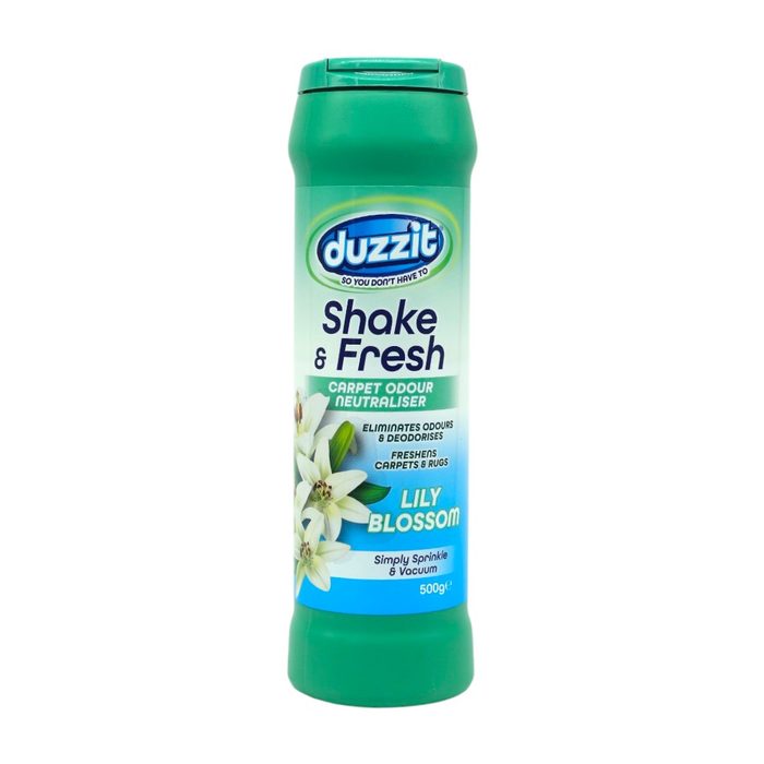 Освіжувач для килимів з нейтралізацією запаху Duzzit SHAKE & FRESH "Лілія" 500 г